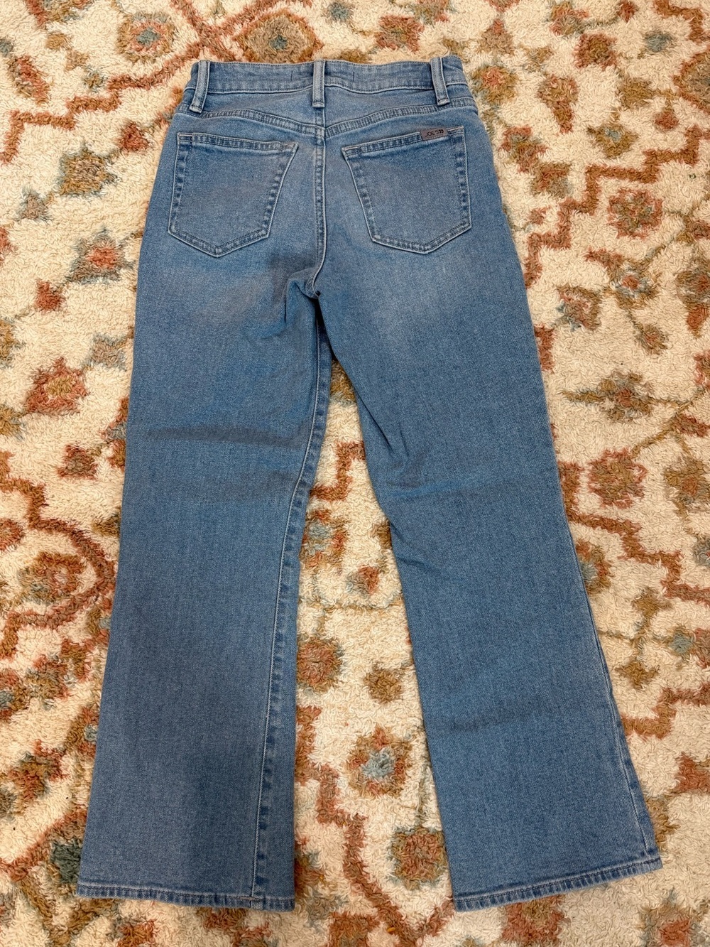 Joe’s Jeans Juliet High Rise Crop Bootcut Jeans Light Wash Size 24 - Picture 3 of 5